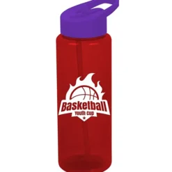 Guzzler Sport Bottle with Flip Straw Lid - 32 oz