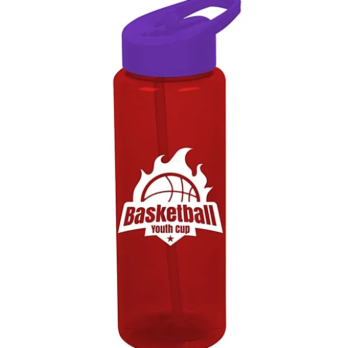 Guzzler Sport Bottle with Flip Straw Lid - 32 oz