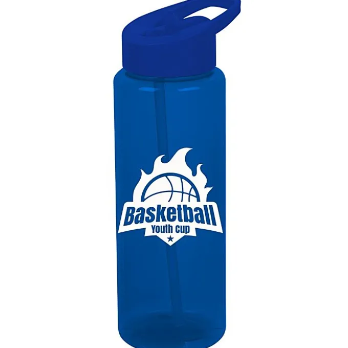 Guzzler Sport Bottle with Flip Straw Lid - 32 oz