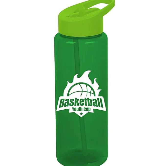 Guzzler Sport Bottle with Flip Straw Lid - 32 oz