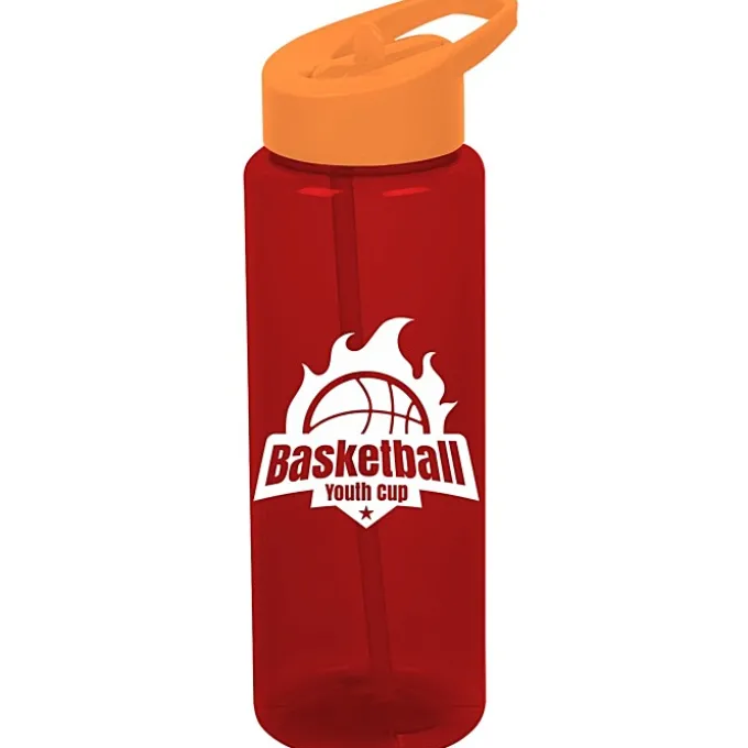 Guzzler Sport Bottle with Flip Straw Lid - 32 oz