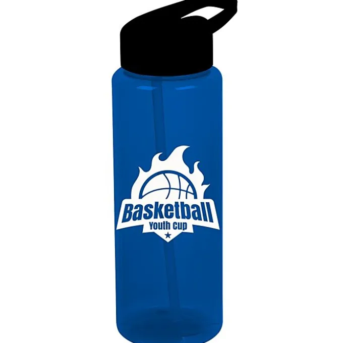 Guzzler Sport Bottle with Flip Straw Lid - 32 oz