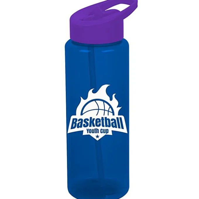Guzzler Sport Bottle with Flip Straw Lid - 32 oz