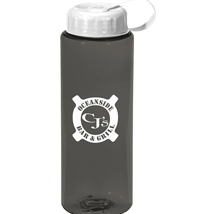 Guzzler Sport Bottle with Tethered Lid - 32 oz