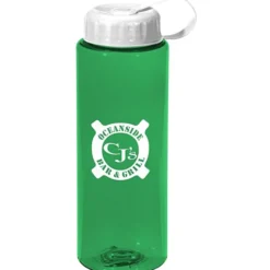 Guzzler Sport Bottle with Tethered Lid - 32 oz