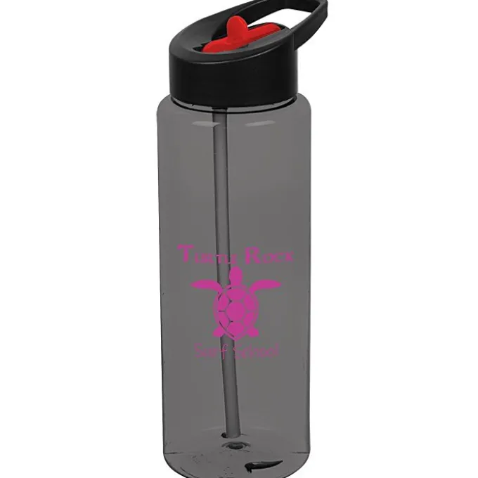 Guzzler Sport Bottle with Two-Tone Flip Straw Lid - 32 oz