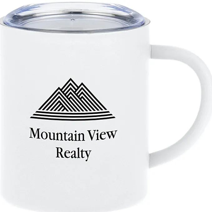 Halcyon Stainless Coffee Mug with Lid - 14 oz