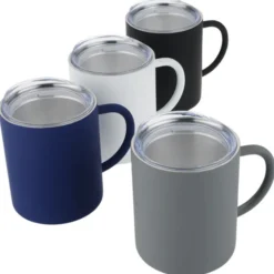 Halcyon Stainless Coffee Mug with Lid - 14 oz