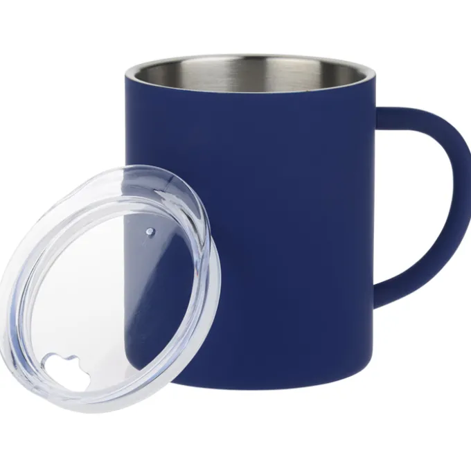 Halcyon Stainless Coffee Mug with Lid - 14 oz