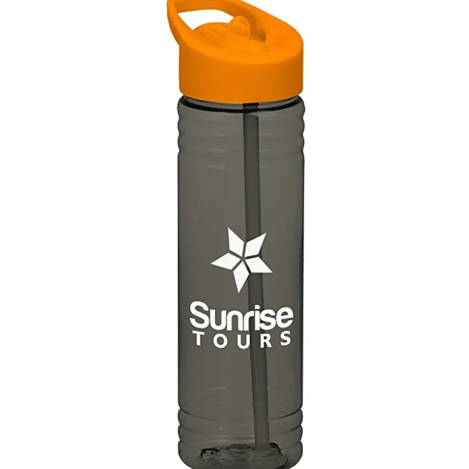 Halcyon Water Bottle with Flip Straw Lid - 24 oz
