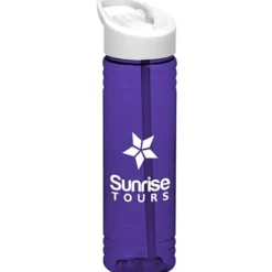 Halcyon Water Bottle with Flip Straw Lid - 24 oz