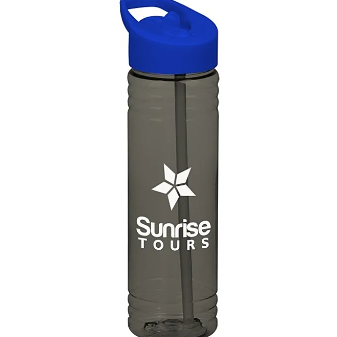 Halcyon Water Bottle with Flip Straw Lid - 24 oz