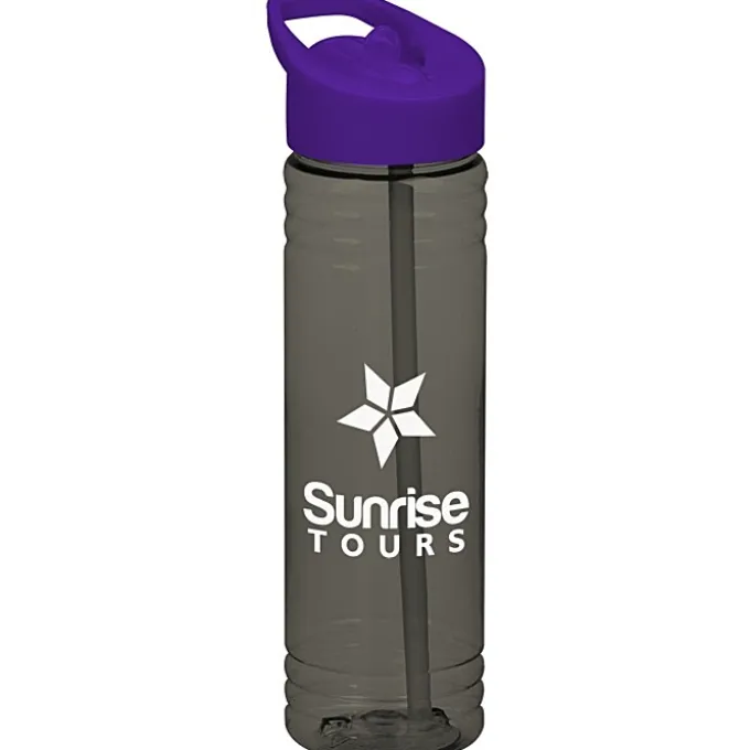 Halcyon Water Bottle with Flip Straw Lid - 24 oz