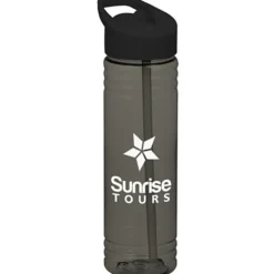 Halcyon Water Bottle with Flip Straw Lid - 24 oz