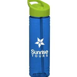 Halcyon Water Bottle with Flip Straw Lid - 24 oz