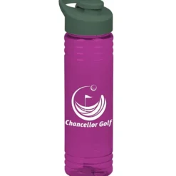 Halcyon Water Bottle with Flip Carry Lid - 24 oz