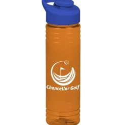 Halcyon Water Bottle with Flip Carry Lid - 24 oz
