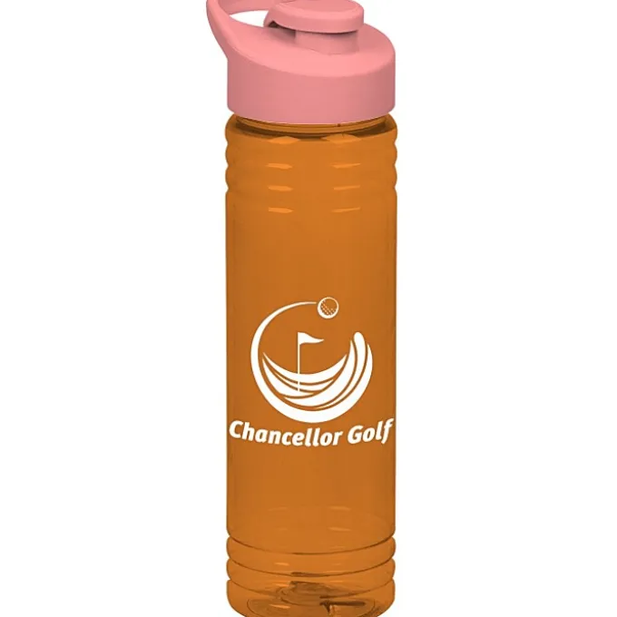 Halcyon Water Bottle with Flip Carry Lid - 24 oz