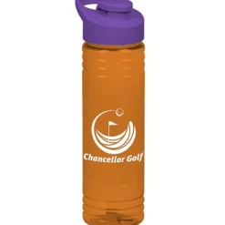 Halcyon Water Bottle with Flip Carry Lid - 24 oz