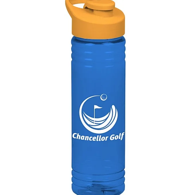 Halcyon Water Bottle with Flip Carry Lid - 24 oz