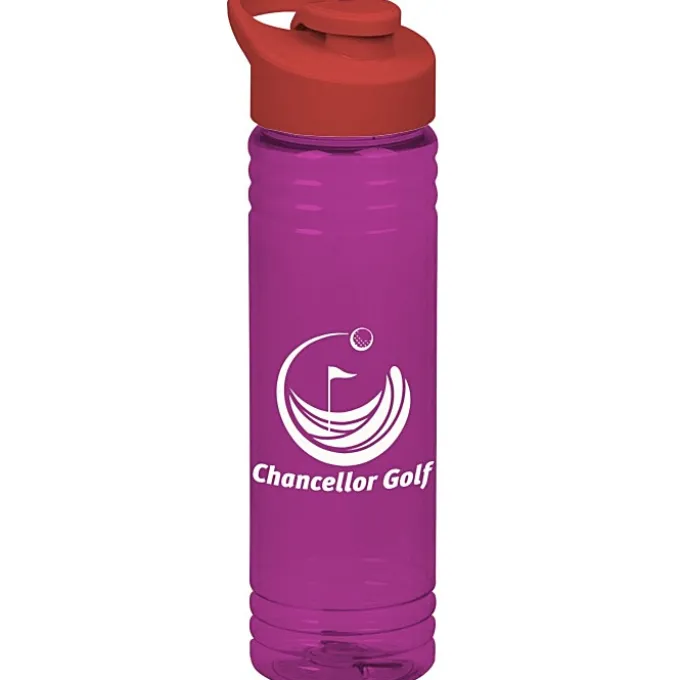 Halcyon Water Bottle with Flip Carry Lid - 24 oz