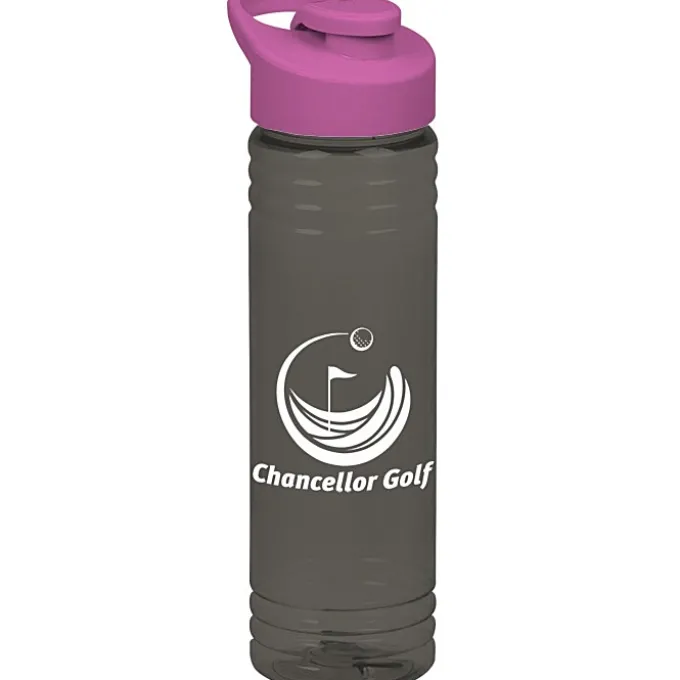 Halcyon Water Bottle with Flip Carry Lid - 24 oz