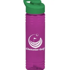 Halcyon Water Bottle with Flip Carry Lid - 24 oz