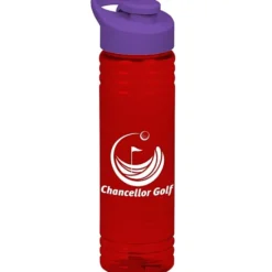 Halcyon Water Bottle with Flip Carry Lid - 24 oz
