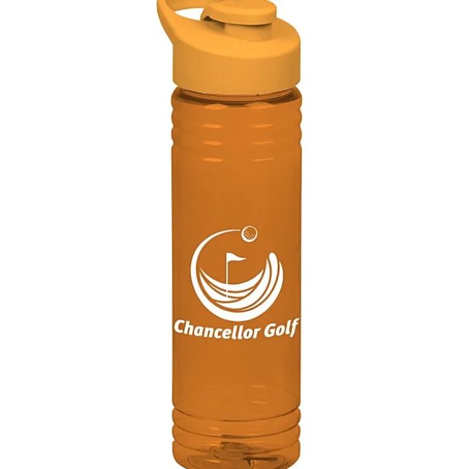 Halcyon Water Bottle with Flip Carry Lid - 24 oz