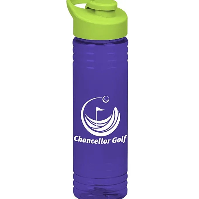 Halcyon Water Bottle with Flip Carry Lid - 24 oz