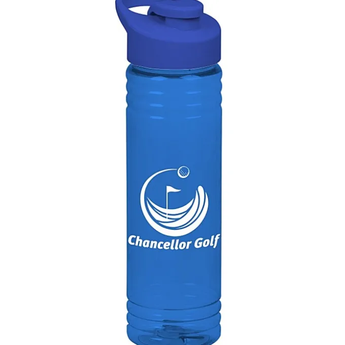 Halcyon Water Bottle with Flip Carry Lid - 24 oz