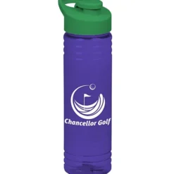 Halcyon Water Bottle with Flip Carry Lid - 24 oz