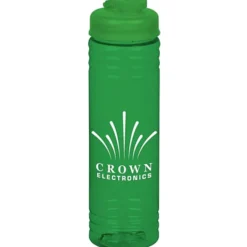 Halcyon Water Bottle with Flip Drink Lid - 24 oz