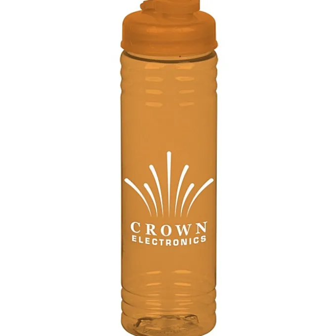 Halcyon Water Bottle with Flip Drink Lid - 24 oz
