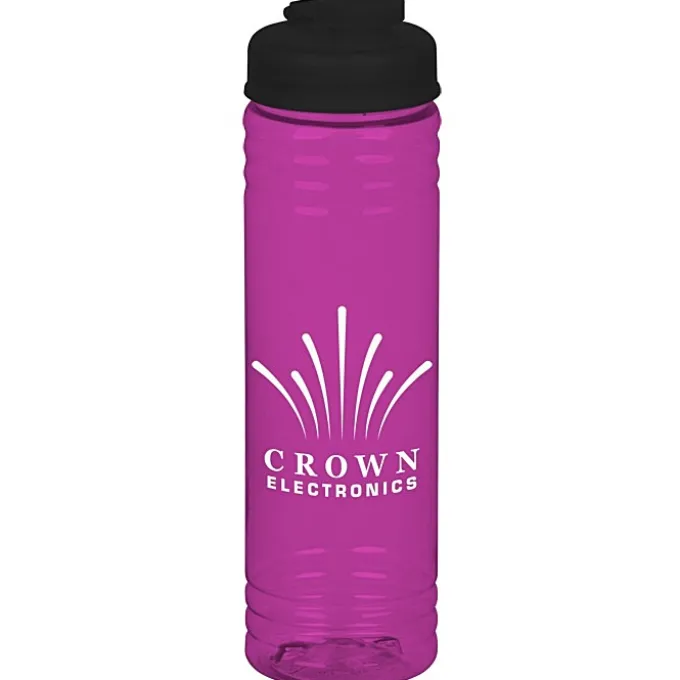 Halcyon Water Bottle with Flip Drink Lid - 24 oz