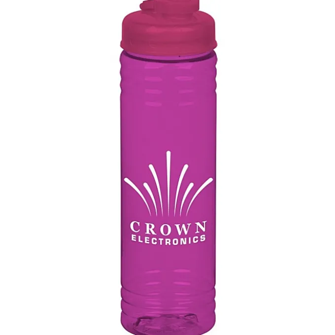 Halcyon Water Bottle with Flip Drink Lid - 24 oz