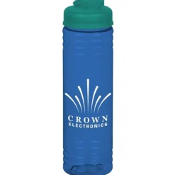 Halcyon Water Bottle with Flip Drink Lid - 24 oz