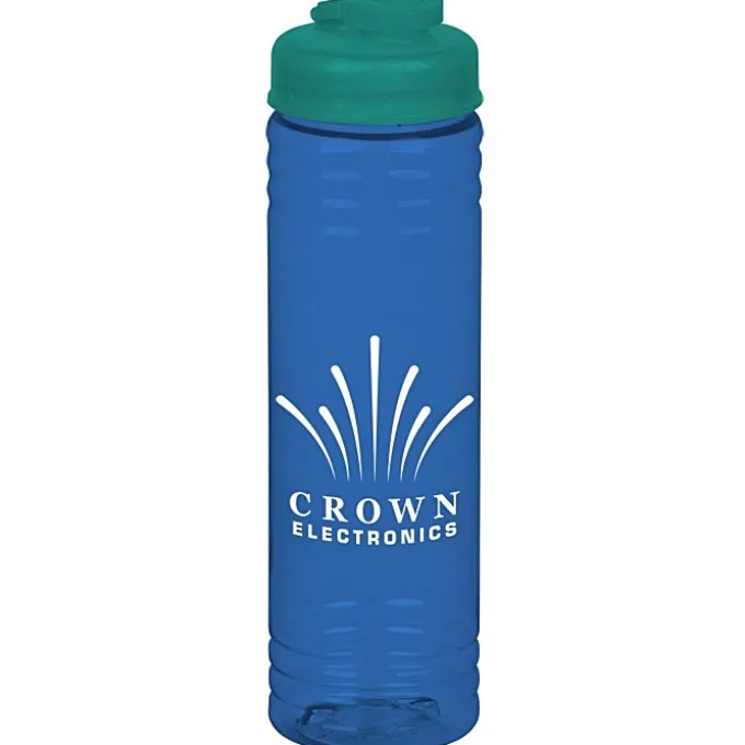Halcyon Water Bottle with Flip Drink Lid - 24 oz