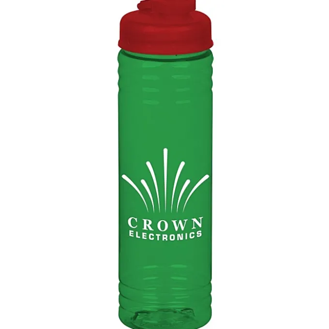 Halcyon Water Bottle with Flip Drink Lid - 24 oz