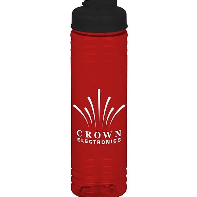 Halcyon Water Bottle with Flip Drink Lid - 24 oz