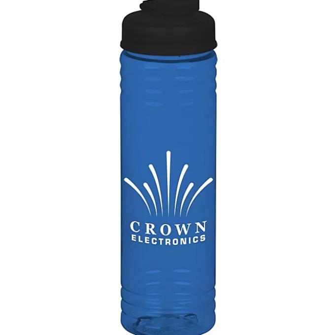 Halcyon Water Bottle with Flip Drink Lid - 24 oz