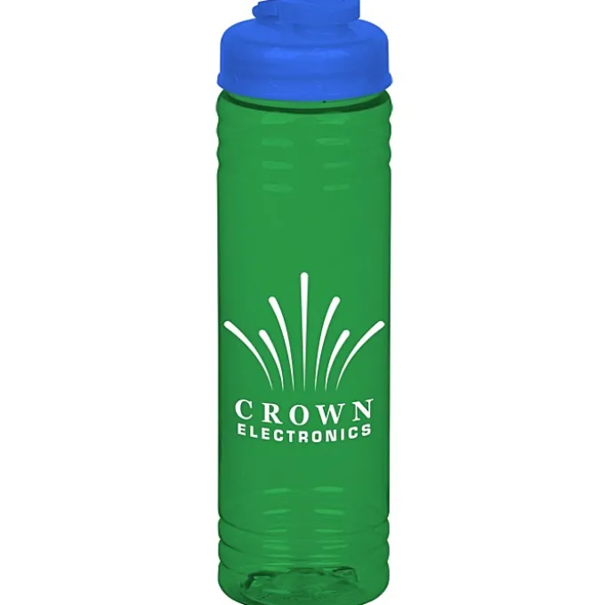 Halcyon Water Bottle with Flip Drink Lid - 24 oz