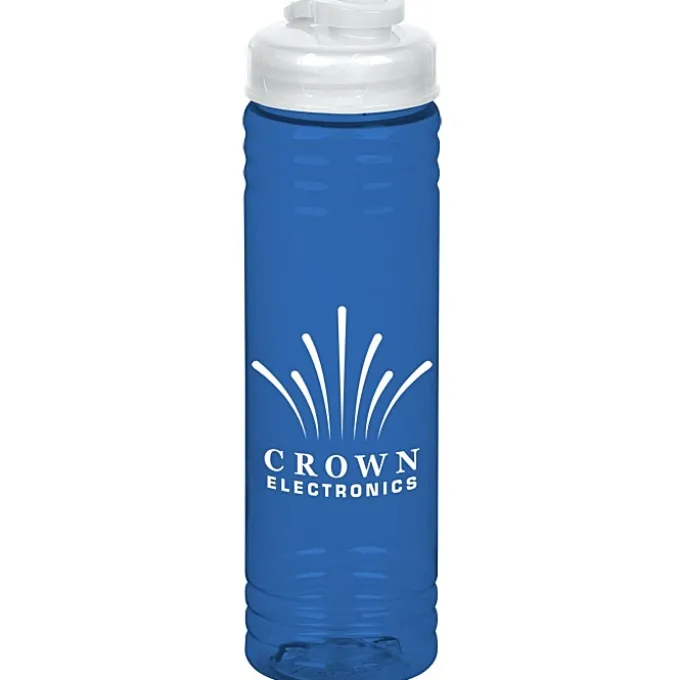 Halcyon Water Bottle with Flip Drink Lid - 24 oz