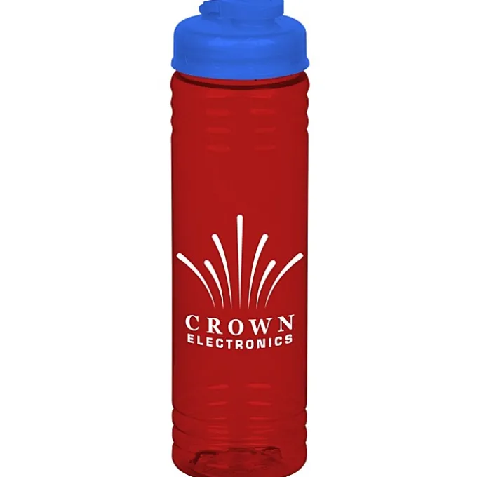Halcyon Water Bottle with Flip Drink Lid - 24 oz