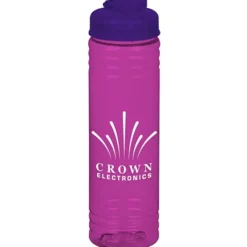 Halcyon Water Bottle with Flip Drink Lid - 24 oz