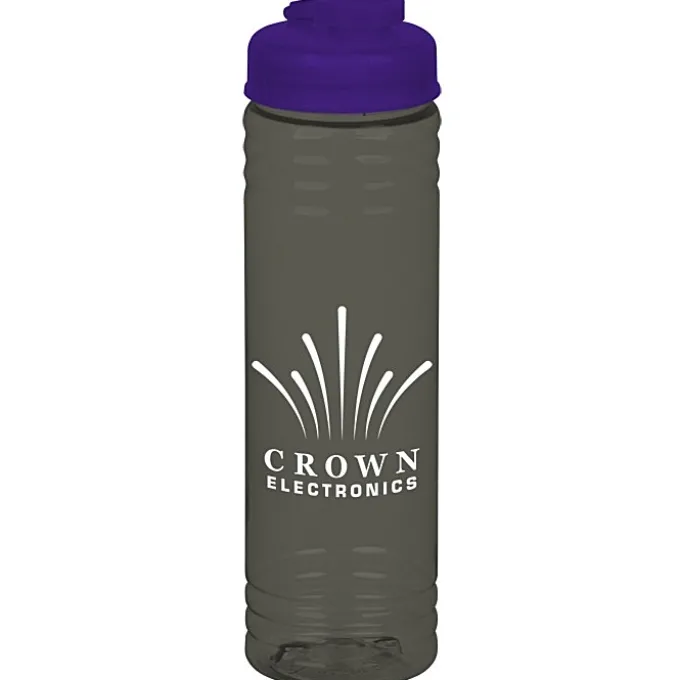 Halcyon Water Bottle with Flip Drink Lid - 24 oz