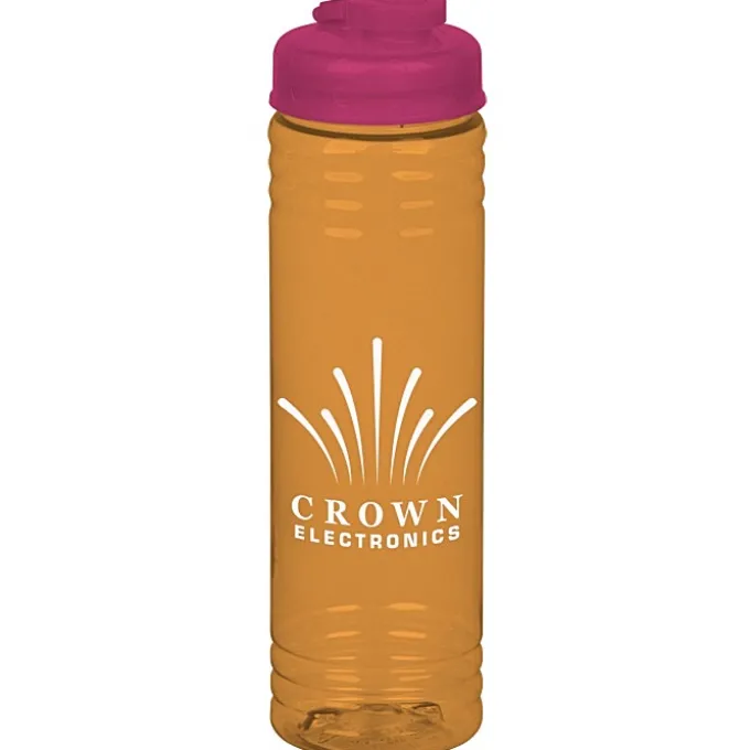Halcyon Water Bottle with Flip Drink Lid - 24 oz