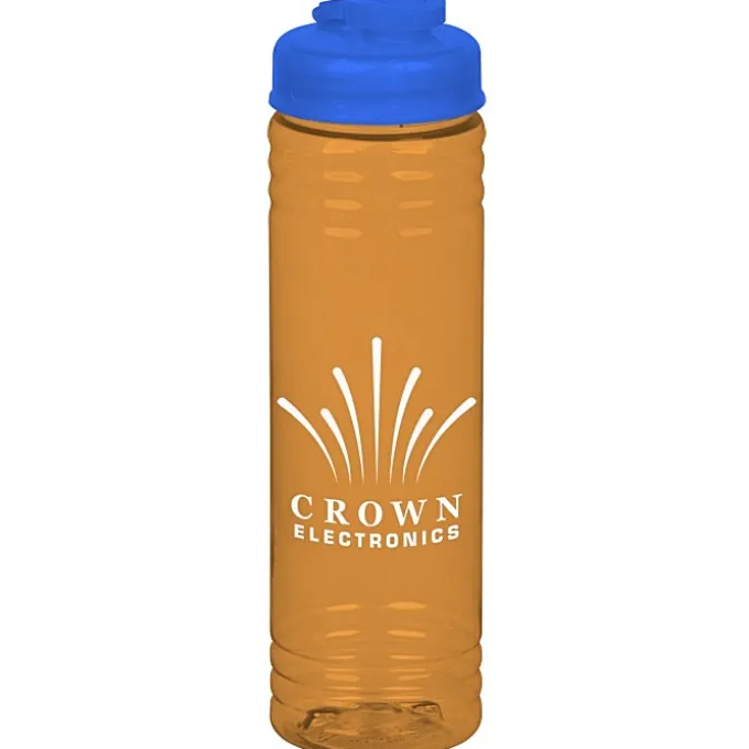 Halcyon Water Bottle with Flip Drink Lid - 24 oz