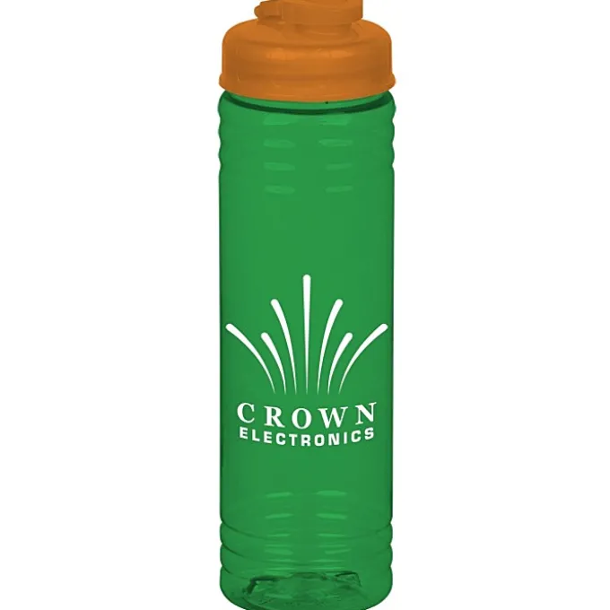 Halcyon Water Bottle with Flip Drink Lid - 24 oz