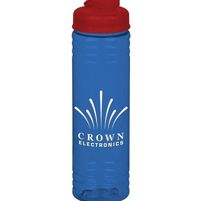 Halcyon Water Bottle with Flip Drink Lid - 24 oz